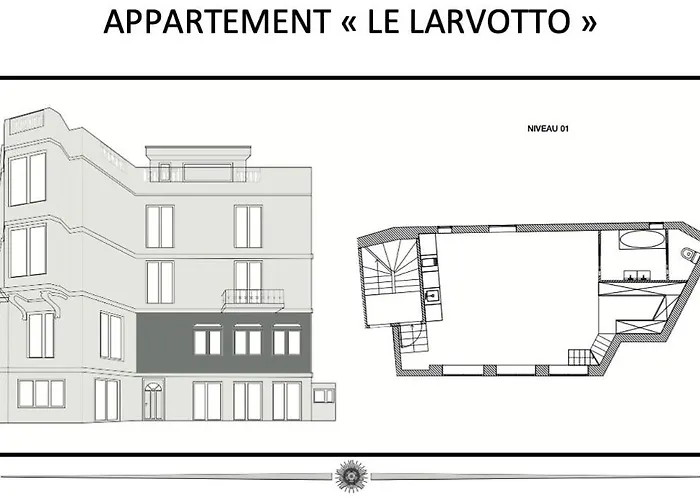 Designer Loft Near Monaco Lejlighed Beausoleil